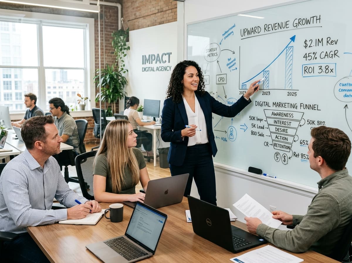 Revenue Growth Whiteboard Funnel