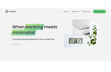 Bankist: Modern Banking Design